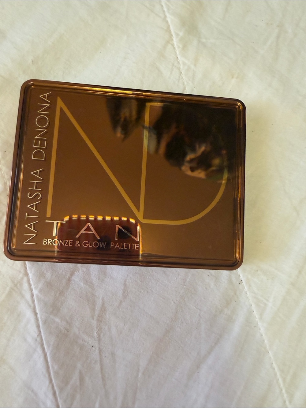 Natasha Denona Tan Bronze & Glow Palette - Brown and Gold Compact